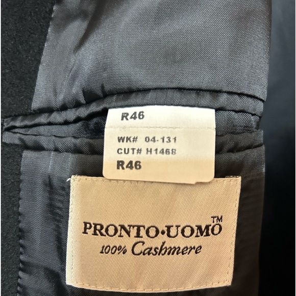 Pronto-Uomo 100% Cashmere long coat - Picture 10 of 10